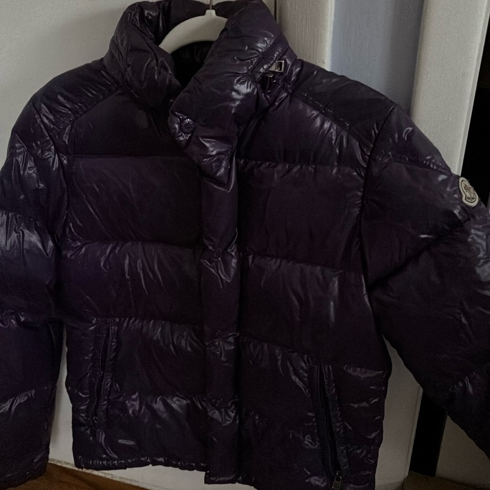 Women’s purple moncler coat